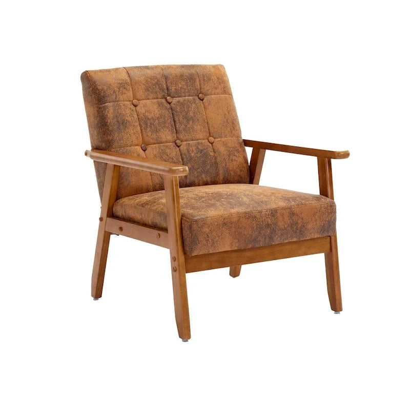 Accent Chairs Set of 2 with Side Table Arm Chair for Living Room Bedroom Office - 30.71H*25.39W *27.95D