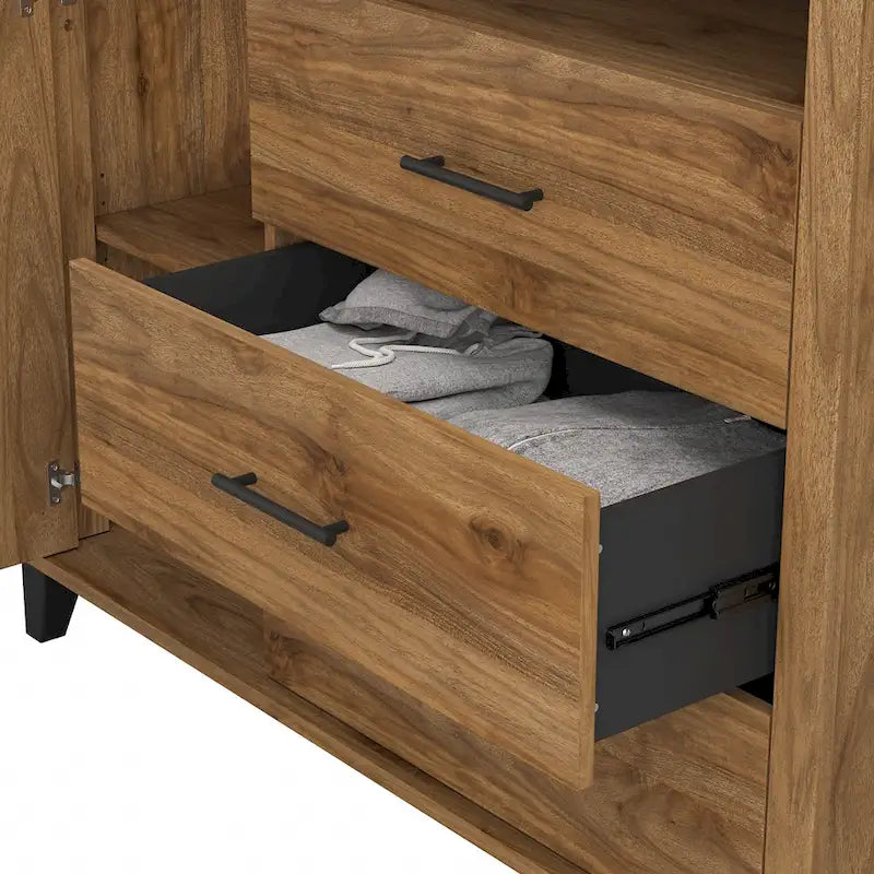 Somerset Tall TV Stand with Storage by Bush Furniture
