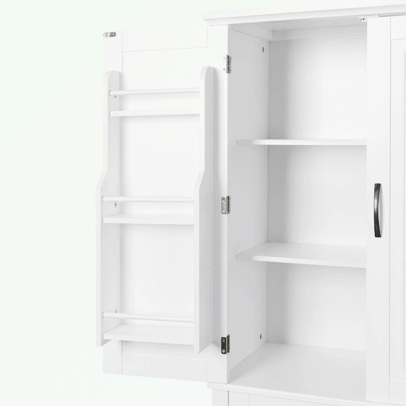 Bathroom Storage Cabinet with Doors and Drawer