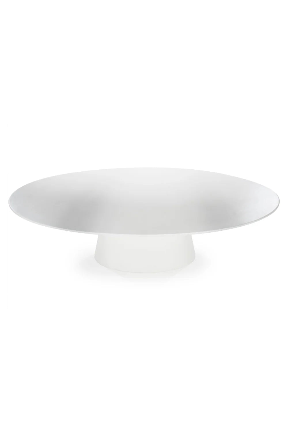 White Oval Dining Table