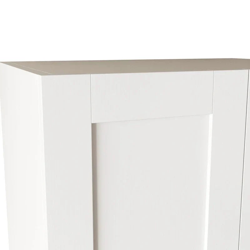 High Wardrobe/Armoires with 3 Shelves