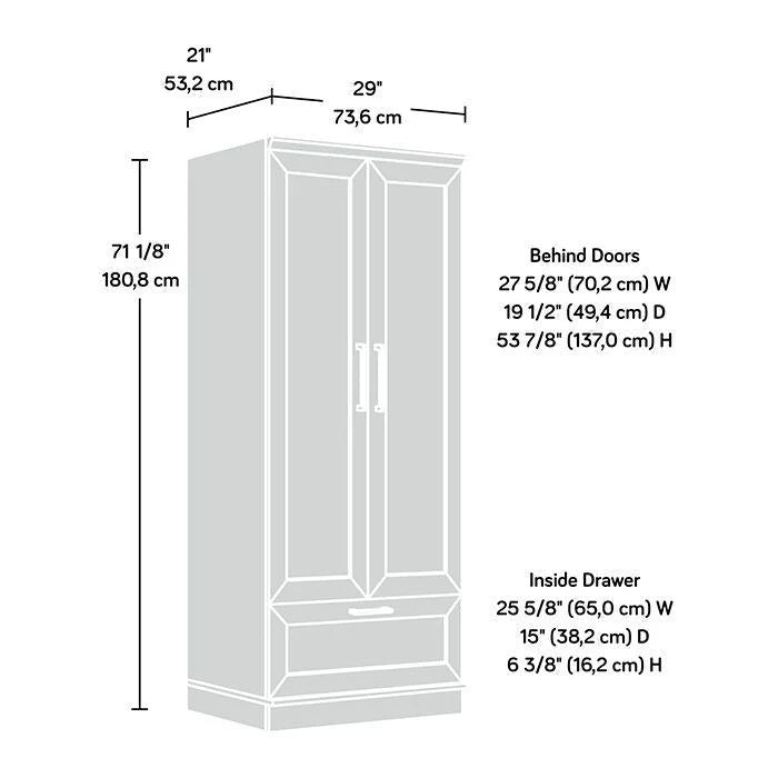HomePlus Collection Wardrobe/Storage Cabinet
