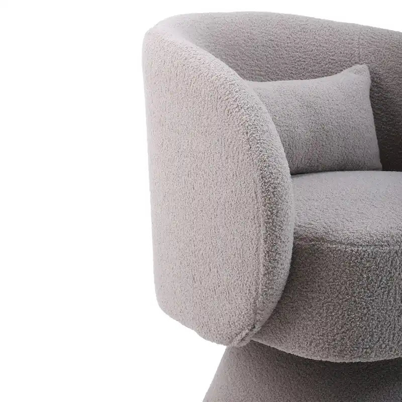 Upholstered Swivel Armchair (Set of 2)