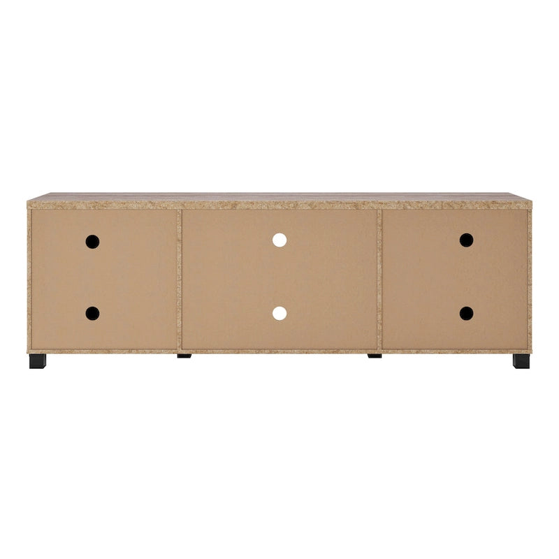 Virlomi TV Stand with Doors, TVs up to 85