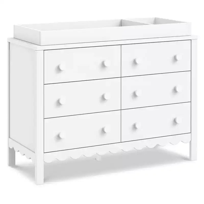 Scallop 6-Drawer Dresser