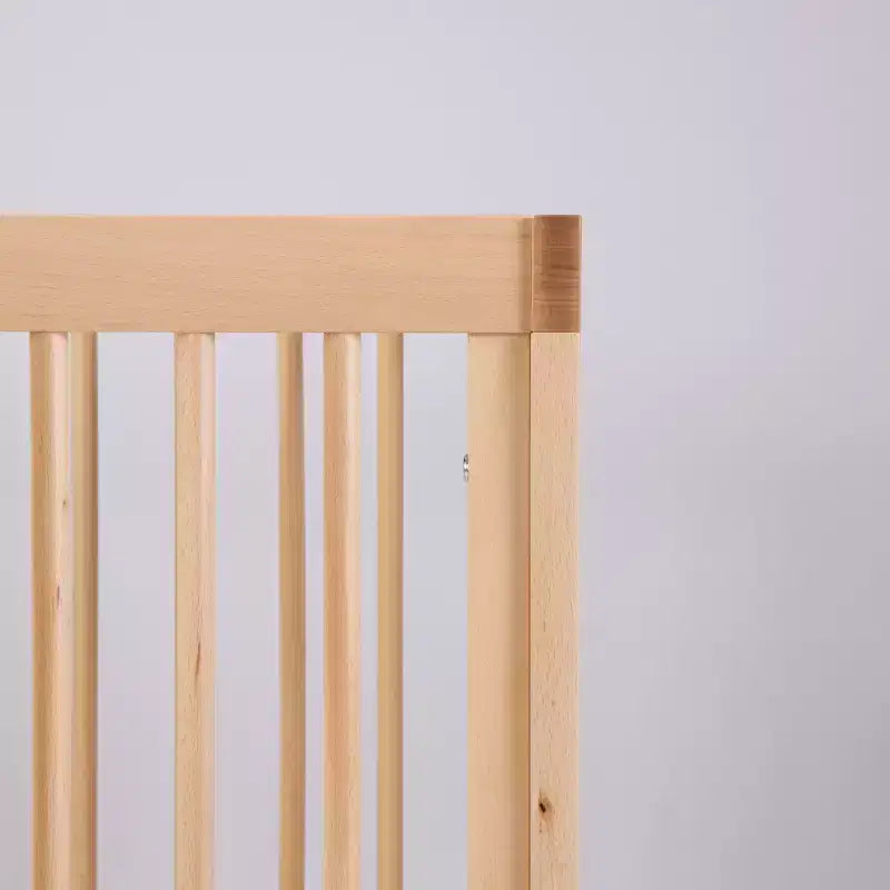3-in-1 Convertible Crib, Solid European Beechwood, GREENGUARD Gold Certified, Made in Italy