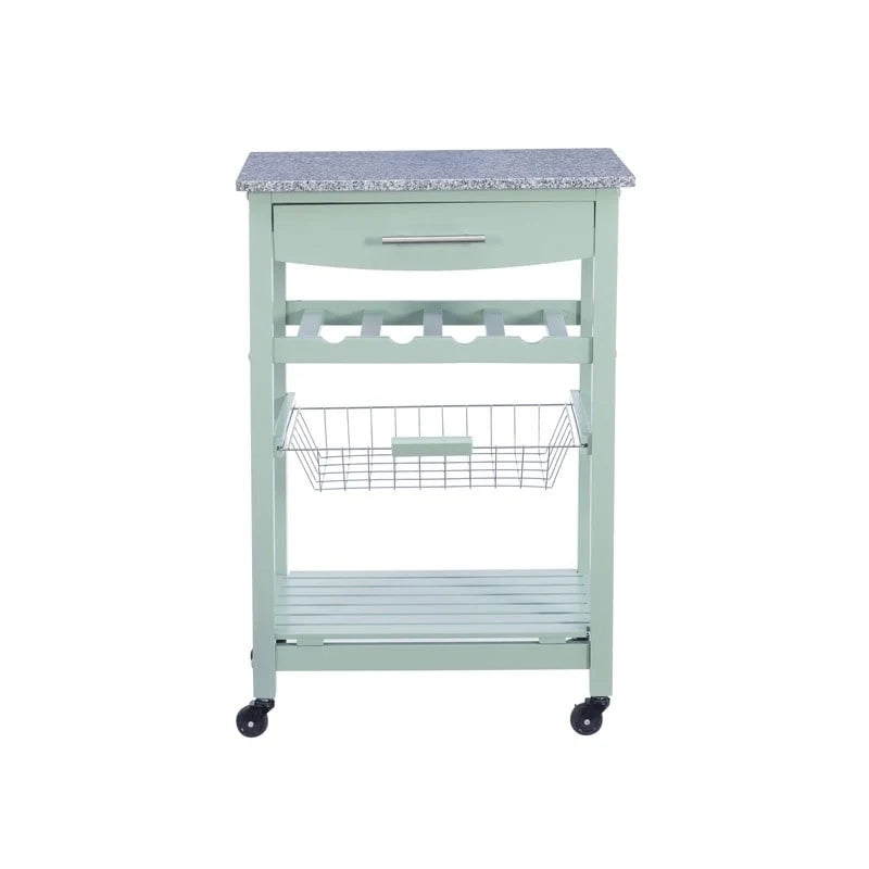 Jake Compact Mobile Rolling Kitchen Cart