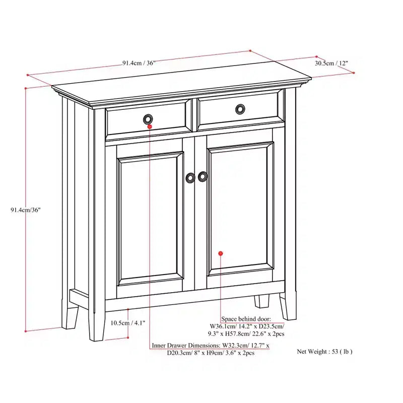 Halifax Entryway Storage Cabinet