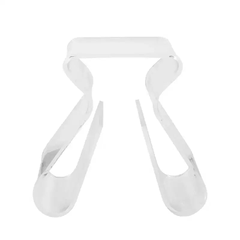 Magino Stool and Magazine Rack Clear: Shatter-Proof Acrylic, No Assembly Required