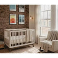 3-in-1 Convertible Crib, Solid European Beechwood, GREENGUARD Gold Certified, Made in Italy