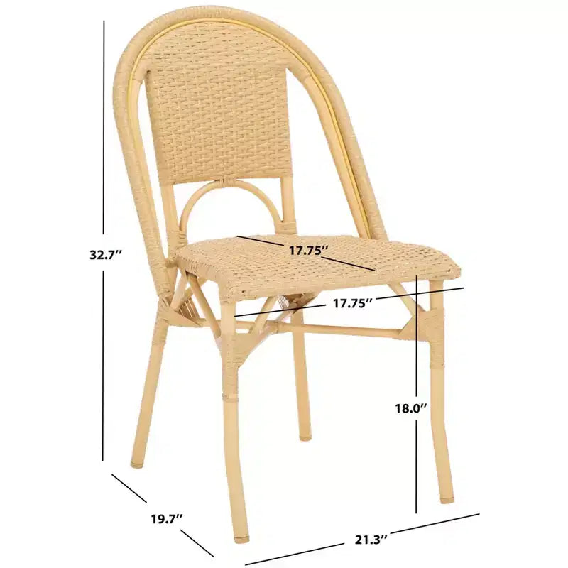 Torino Side Chair Indoor/Outdoor (Set of 2) - PAT7550 - Safavieh