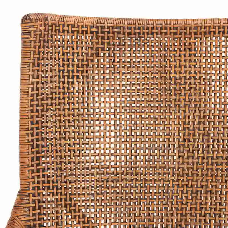 Coastal Rattan Cushion Chair 22 W x 24 L x 37 H 22W x 24D x 37H