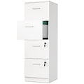 Moasis 51H 4 Drawers File Cabinet Lockable Vertical Storage Cabinet for Home Office