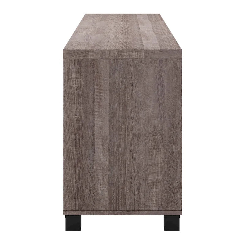 Virlomi TV Stand with Doors, TVs up to 85