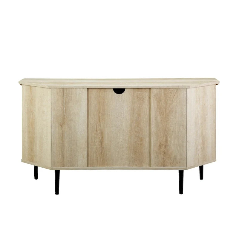 Middlebrook 48-inch Glass Door Corner TV Stand