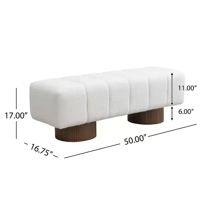 Christopher Knight Home Gale 50 Contemporary Muti-functional Chenille Upholstered Dining Bench