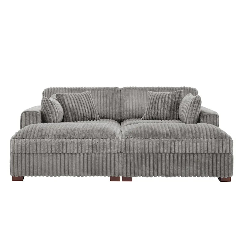 Modular Sectional Fabric Sofa for Living Room & Bedroom