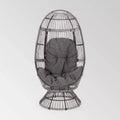 Pintan Wicker Swivel Egg Chair - Christopher Knight Home