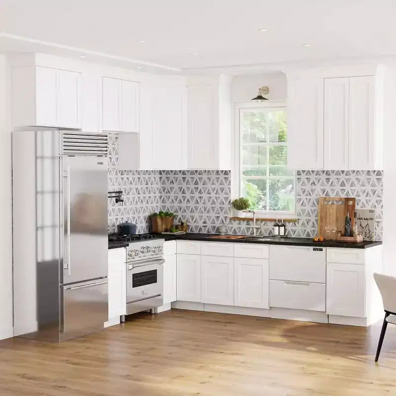 CASAINC 12 in. W x 34.5 in. H x 24 in. D Base Kitchen Cabinet with 1 Soft-Close Drawer  Plywood Frame, Full Overlay Front