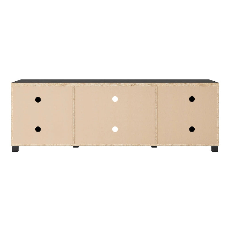 Virlomi TV Stand with Doors, TVs up to 85