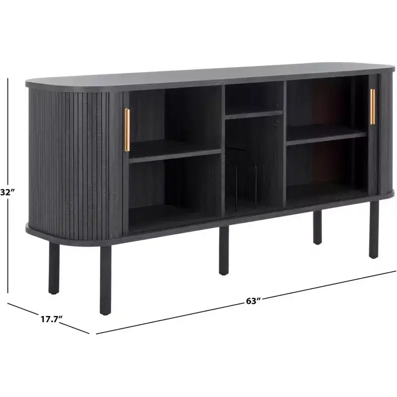 Tealla 2 Tambour Door Sideboard/Media Stand - MED9636 - Safavieh