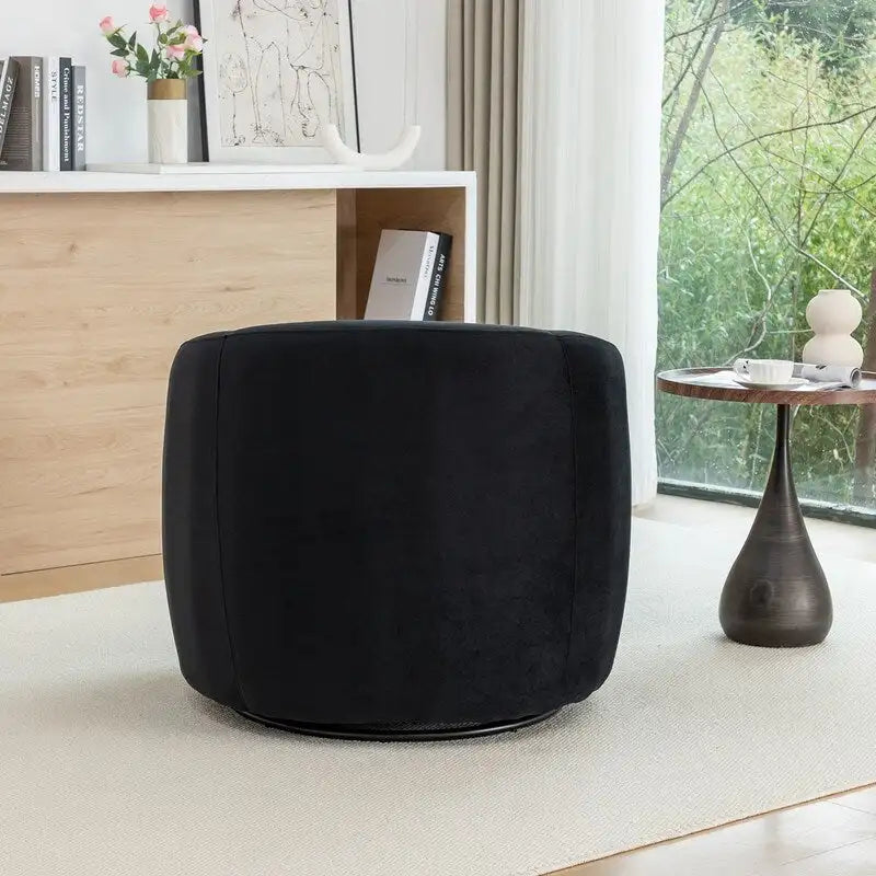 Modern Swivel Barrel Accent Chair
