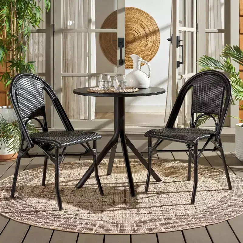 Torino Side Chair Indoor/Outdoor (Set of 2) - PAT7550 - Safavieh