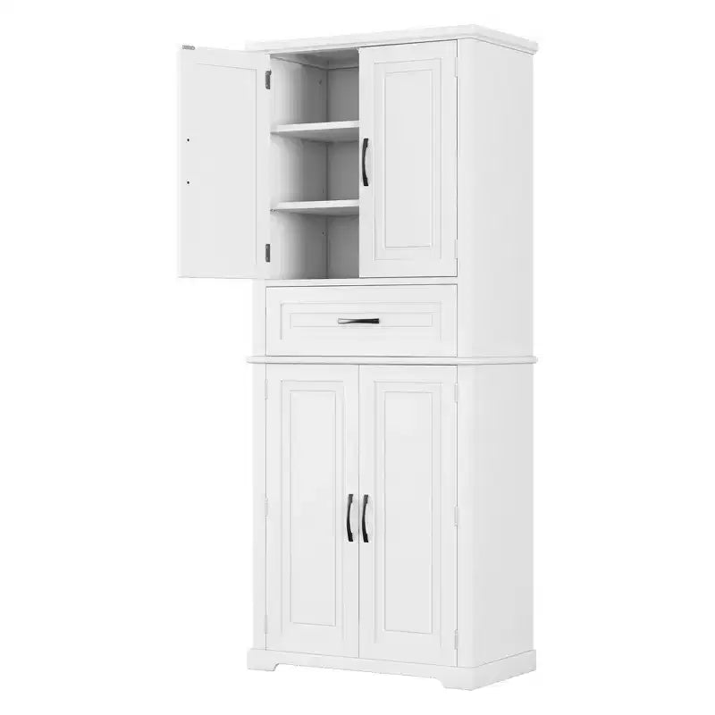 Christopher Knight Home Ashbur Modern Bathroom Storage Cabinet with Drawer and Adjustable Shelf