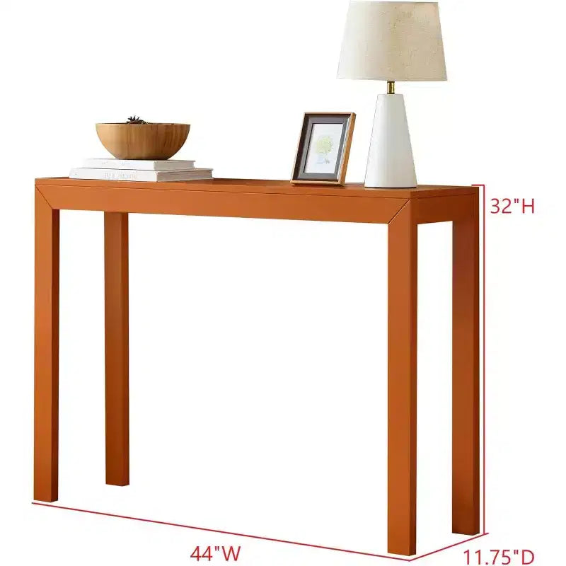 Kings Brand Furniture Russel Console Table - Modern Entryway Sofa Table, Behind The Couch, Hallway, Living Room