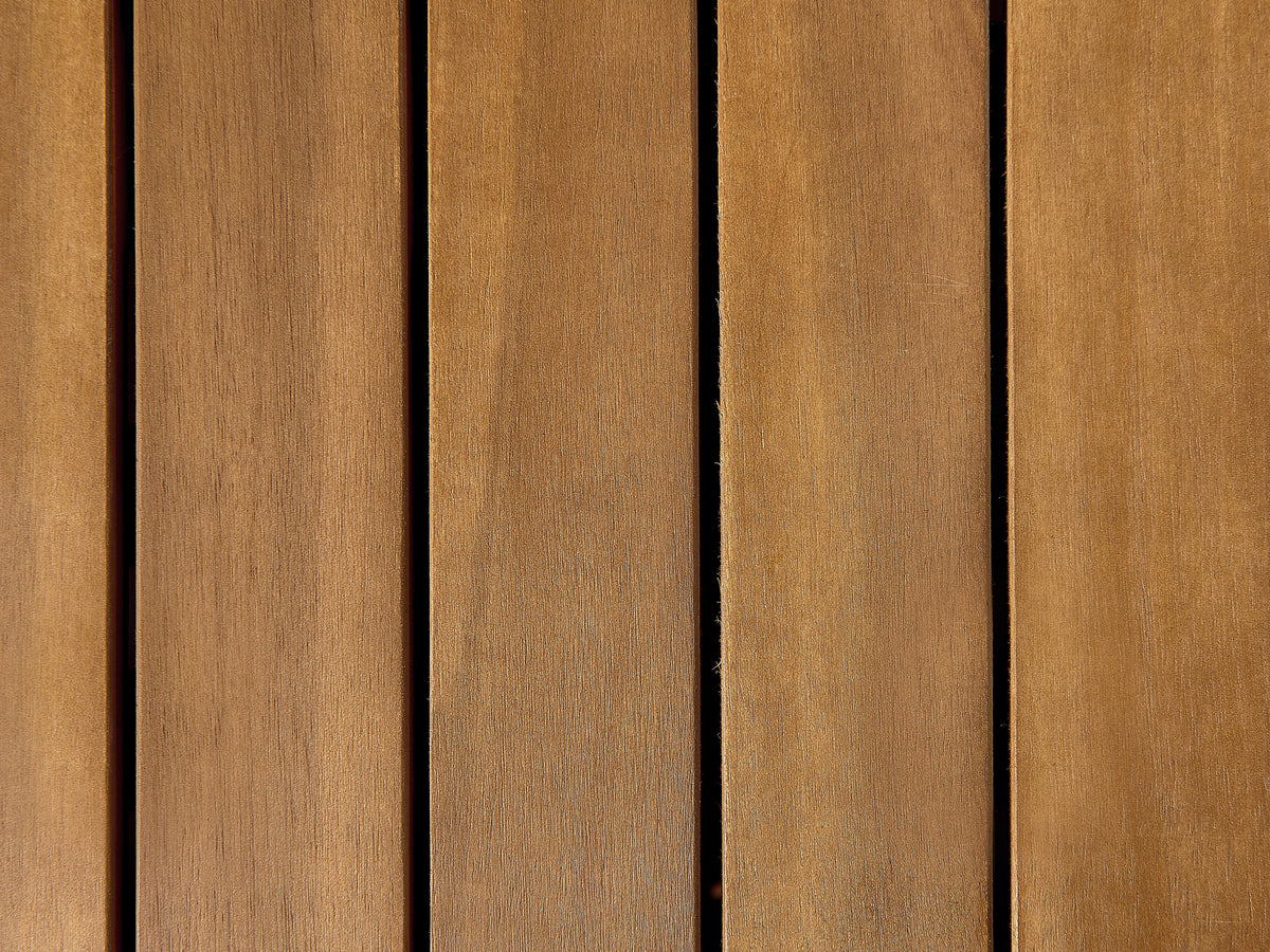 Panchina da giardino 160 cm con contenitore Legno dacacia Marrone