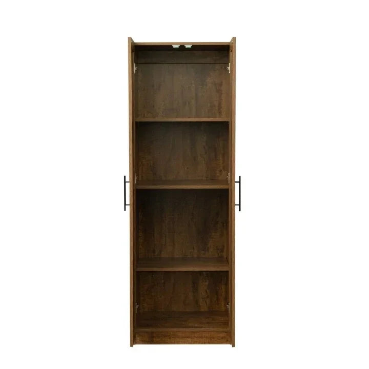 High Wardrobe/Armoires with 3 Shelves