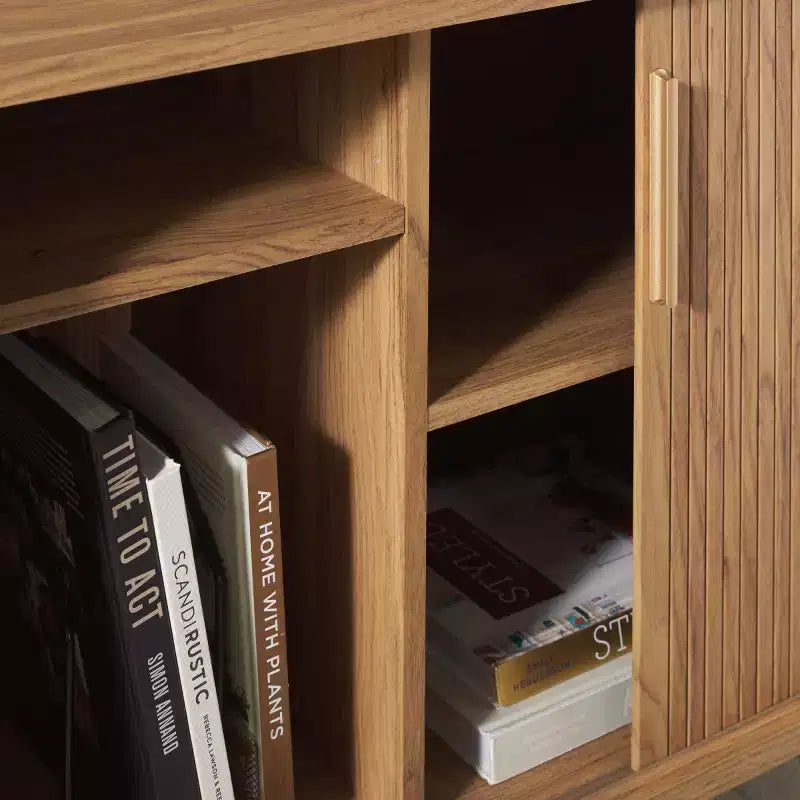 Tealla 2 Tambour Door Sideboard/Media Stand - MED9636 - Safavieh