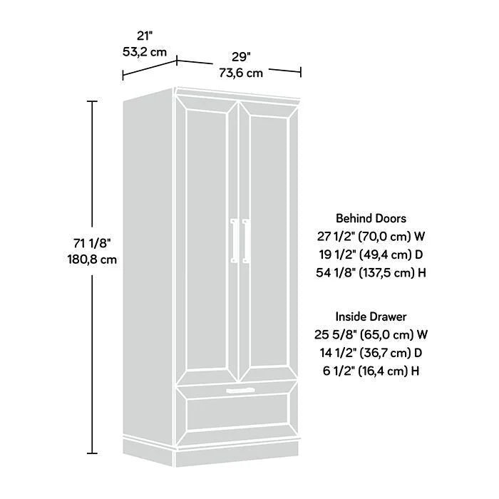 HomePlus Collection Wardrobe/Storage Cabinet