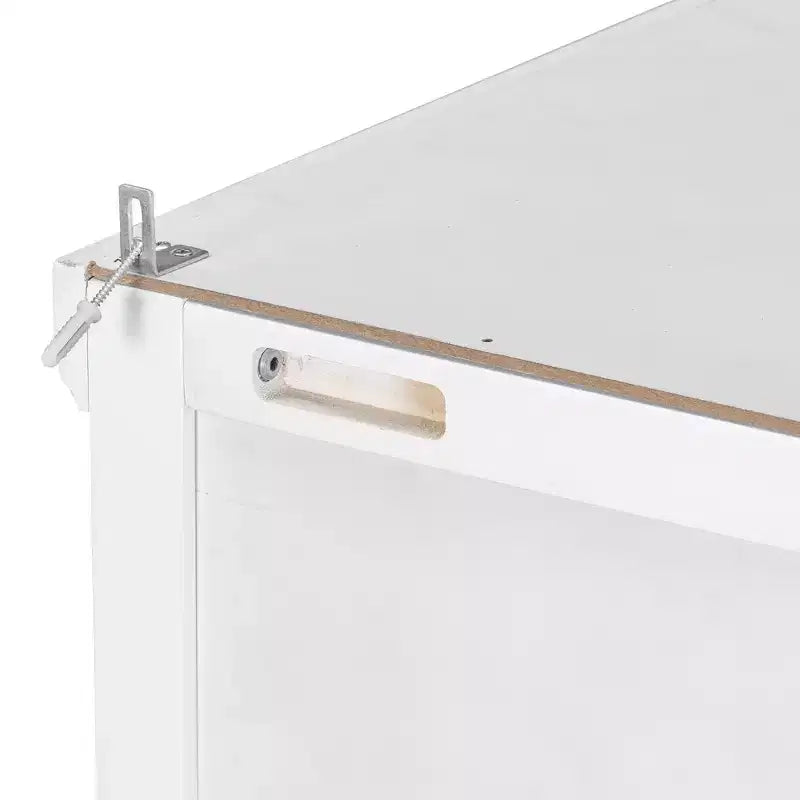 Whisen 73 Freestanding Wooden Kitchen Pantry Cabinet with Drawers and Adjustable Shelves for Storage and Organization in Dining Room or Kitchen