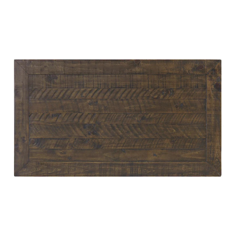 The Gray Barn Downington Solid Wood 2-Drawer Coffee Table