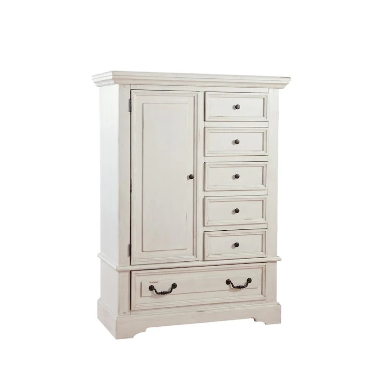 Lakewood Antique Finish Gentlemans Drawer Chest