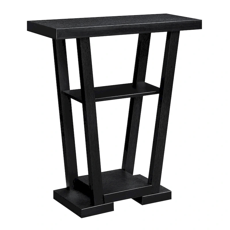 Convenience Concepts Newport V Console Table with Shelves