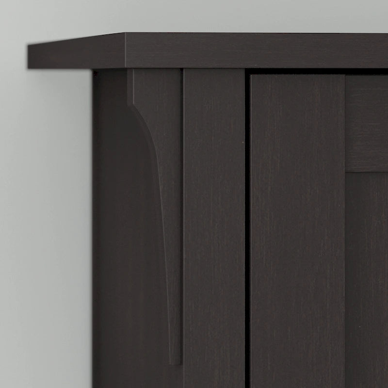 Salinas Tall 5-shelf Bookcase (Set of 2) by Bush Furniture