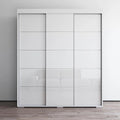 Copper Grove Parasol 71-inch Modern Glossy Armoire