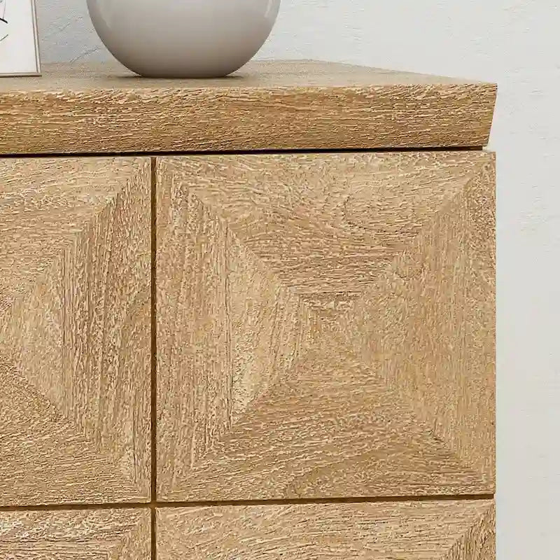 Meuble bohème en bois de manguier fait main