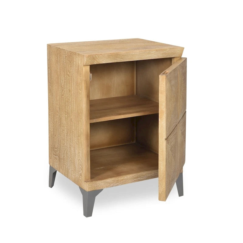 Meuble bohème en bois de manguier fait main
