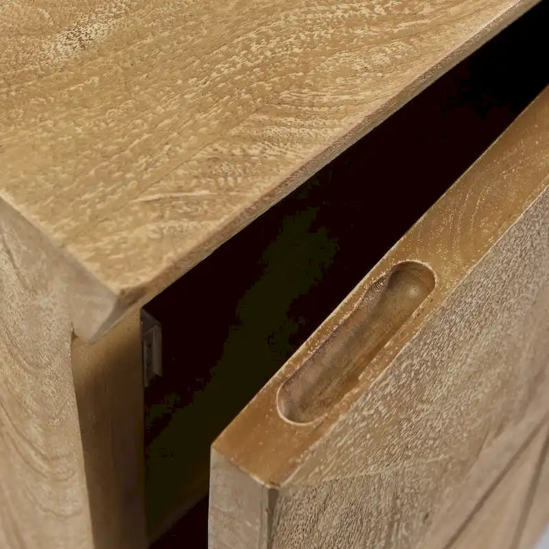 Meuble bohème en bois de manguier fait main
