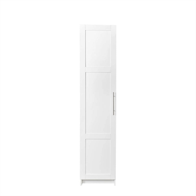 Armoire de rangement empilable, blanc