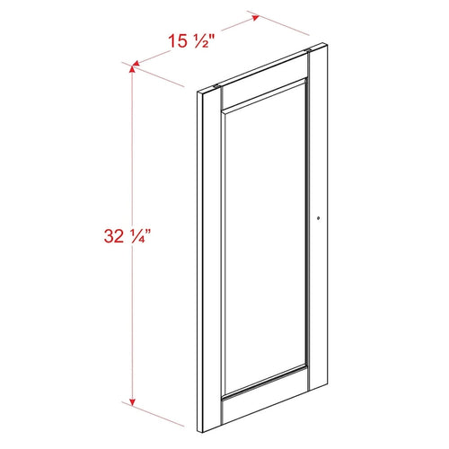 Kit de porte de cellier modulaire 100 % en bois massif