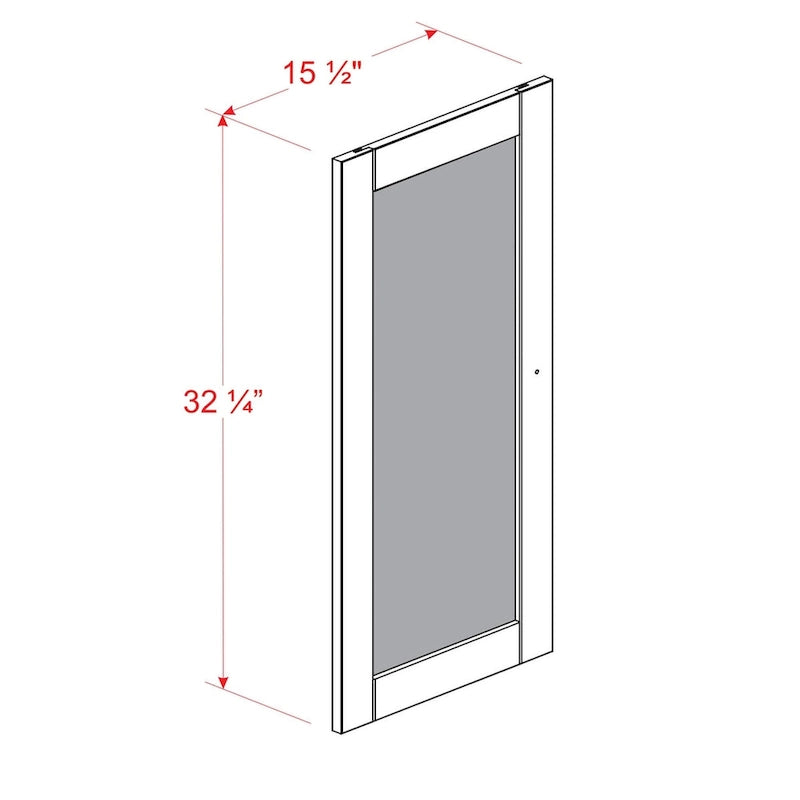 Kit de porte de cellier modulaire 100 % en bois massif