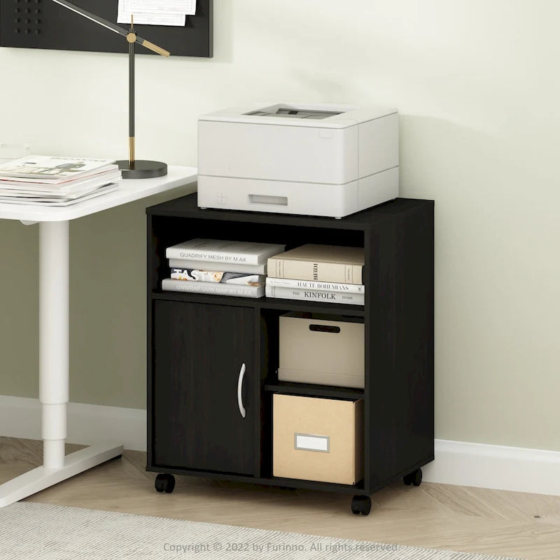 Support d'imprimante sous le bureau avec roulettes Econ Home Office