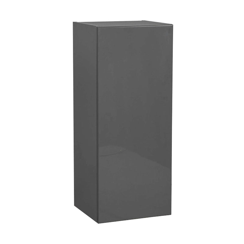 Meuble haut 18 x 36 - Une porte - Gris - 18 x 36 x 12
