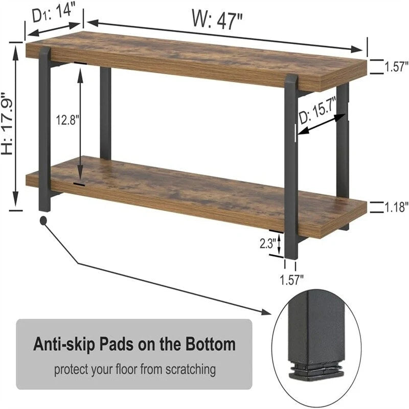 Banc d'entrée - 14P x 47L x 17,9H