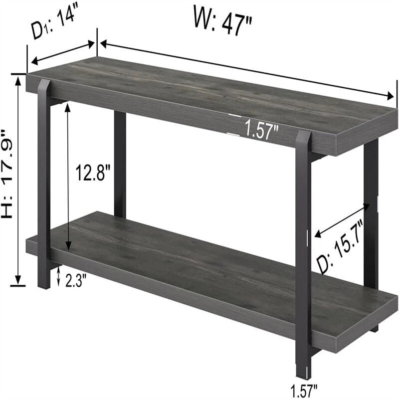 Banc d'entrée - 14P x 47L x 17,9H