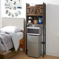 Dorm Hutch - Organisateur à suspendre au-dessus du réfrigérateur - 23,60L x 9,85P x 74H